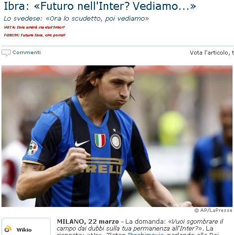 九游体育网页版-关于AC米兰前锋伊布拉希莫维奇确认本赛季继续留队的信息